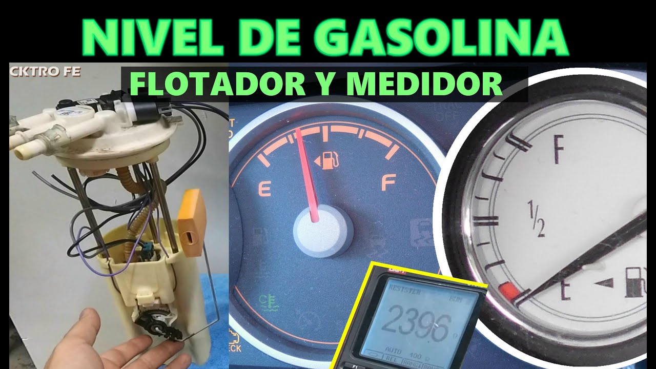 como funciona un medidor de gasolina