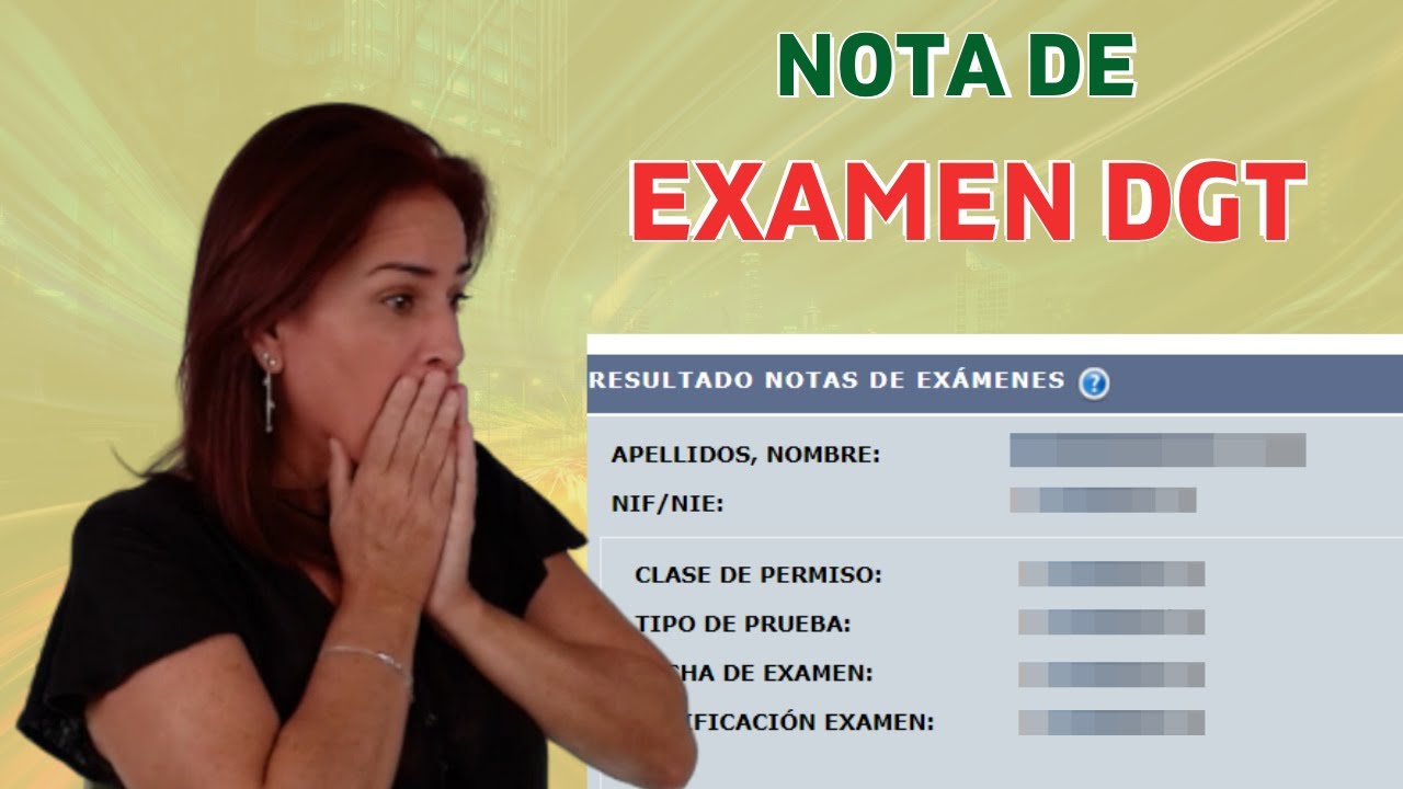 como ver los resultados del examen teorico de conducir