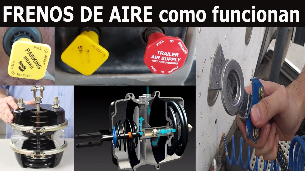 cuál es el mando en el freno de servicio