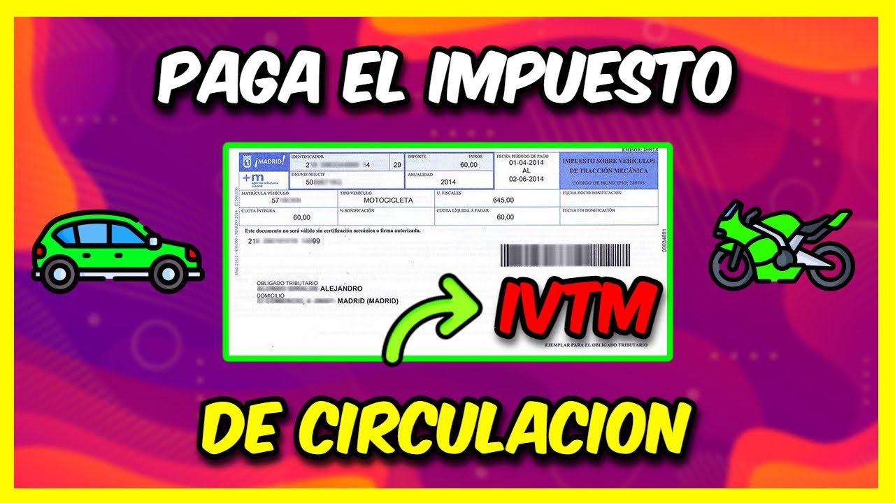 cuando se paga el ivtm en madrid