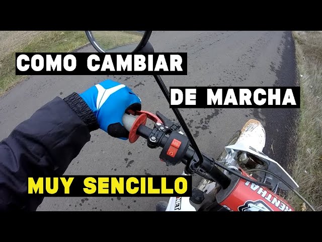 cuantas marchas tiene una moto de 49