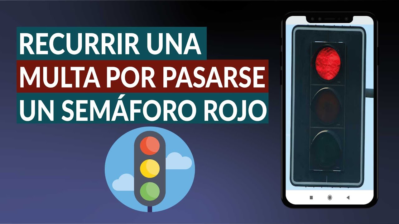 cuanto tarda en llegar multa semáforo rojo