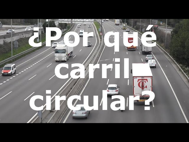 en esta autopista por que carril debe circular