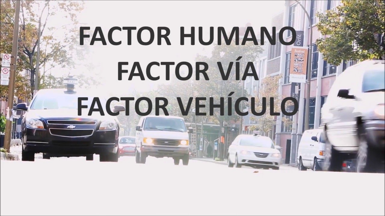 en los accidentes de tráfico influyen de forma significativa...