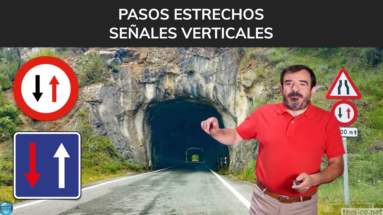 en un paso estrecho esta señal indica que