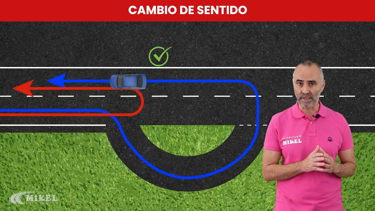 esta señal permite cambiar el sentido de la marcha