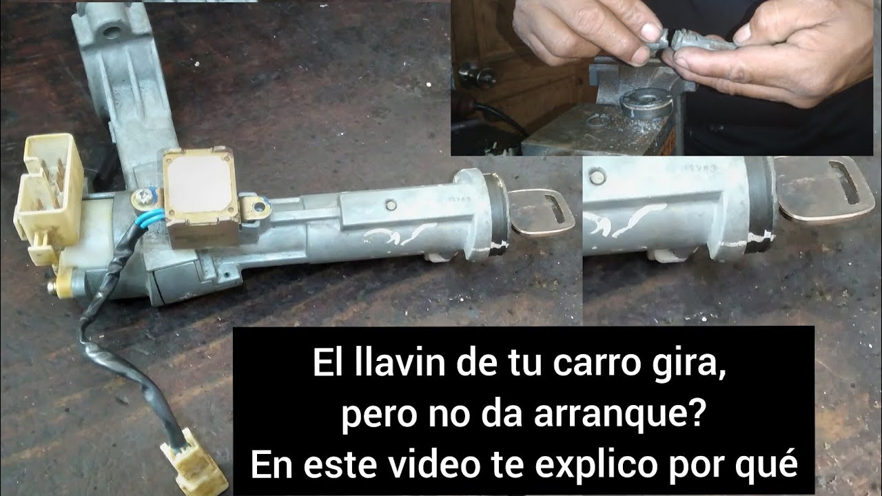 la llave del coche gira pero no arranca