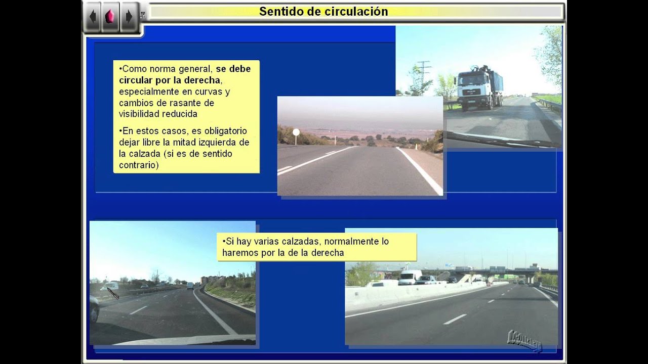 para que sirven las vias de circulacion
