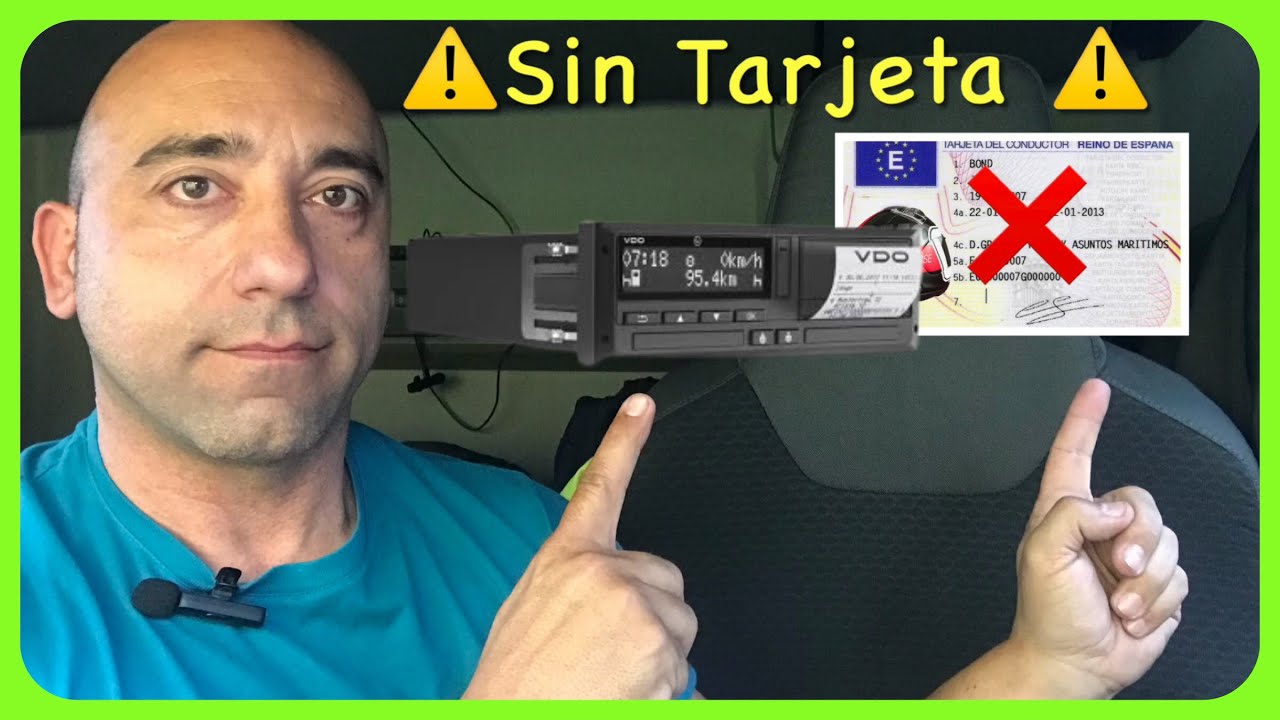 sancion por conducir sin tarjeta tacografo