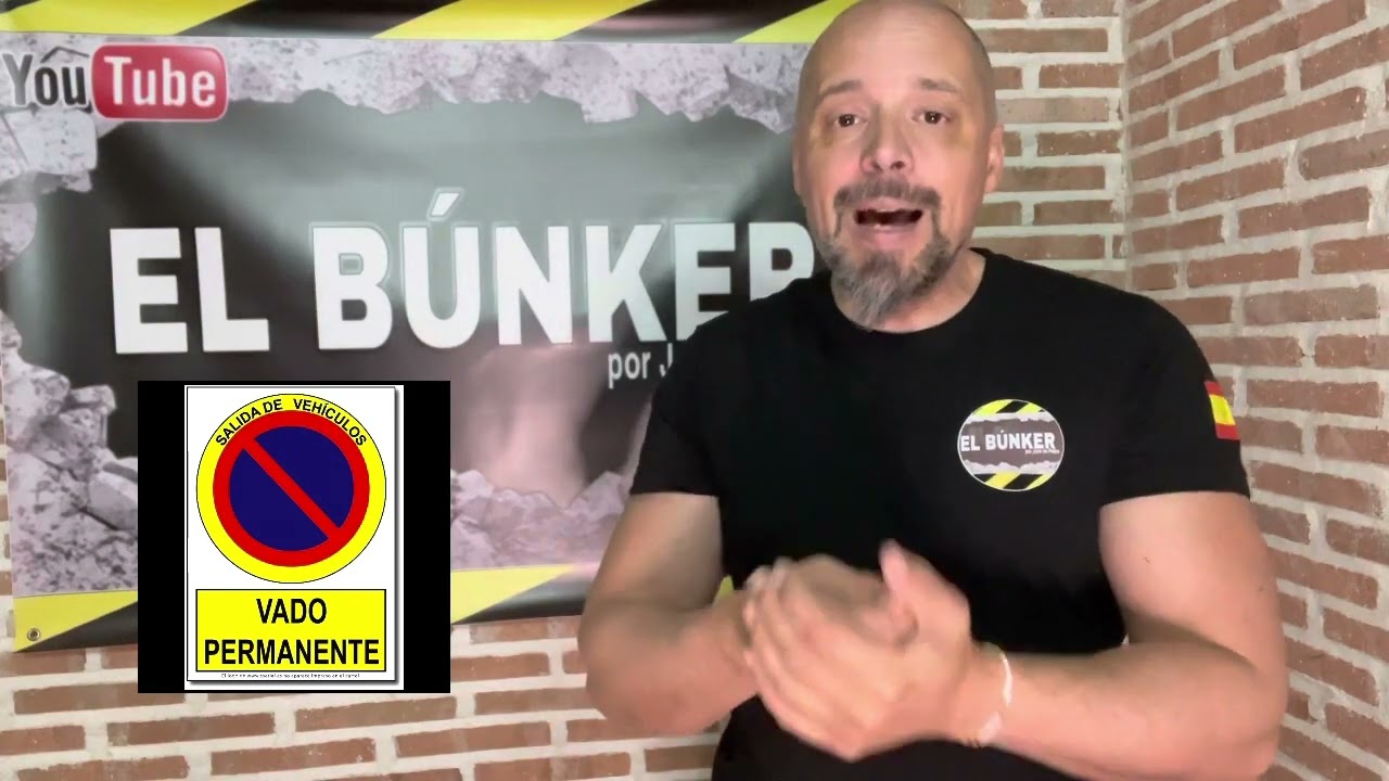 se puede parar en un vado permanente