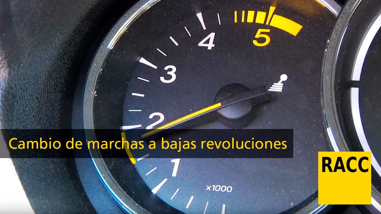 a cuantas revoluciones se cambia de marcha en un diesel