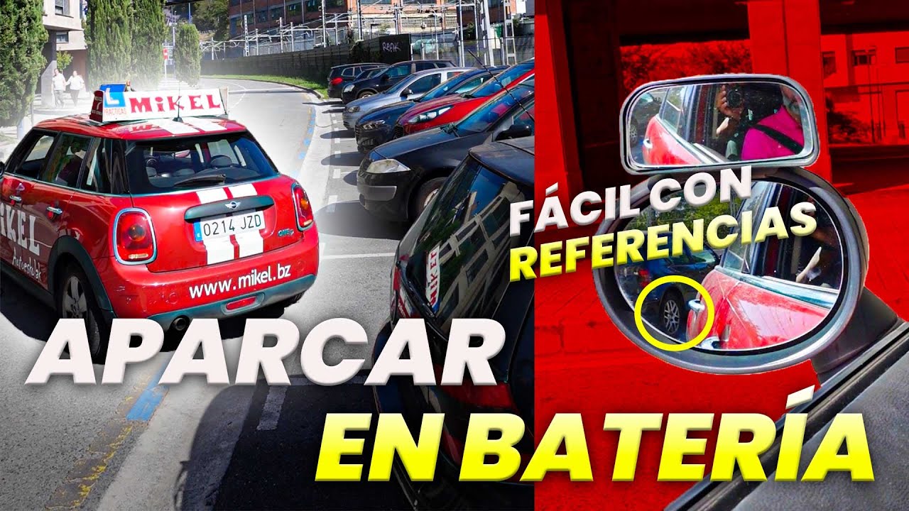 aparcar marcha atrás en un parking