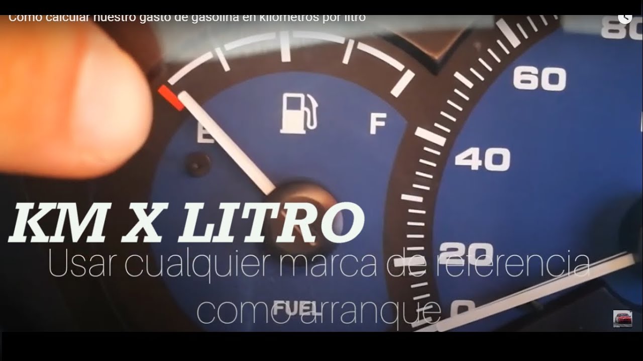 calcular cuanta gasolina voy a gastar