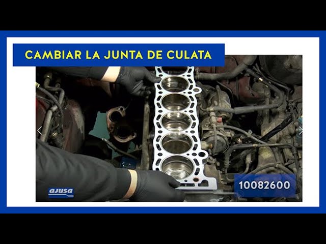 cambiar junta culata paso a paso