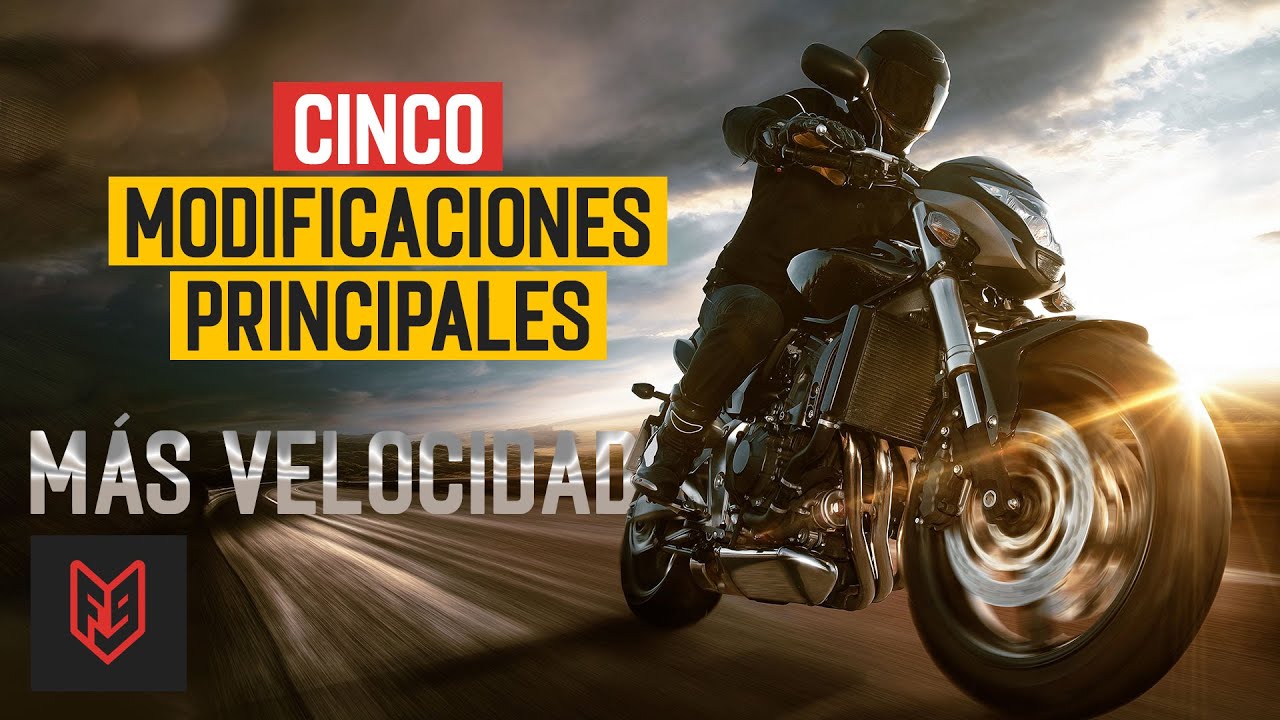 como aumentar la velocidad de una moto