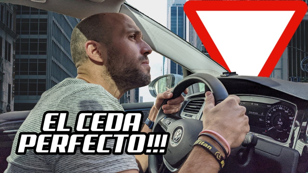 como hacer un ceda el paso sin visibilidad