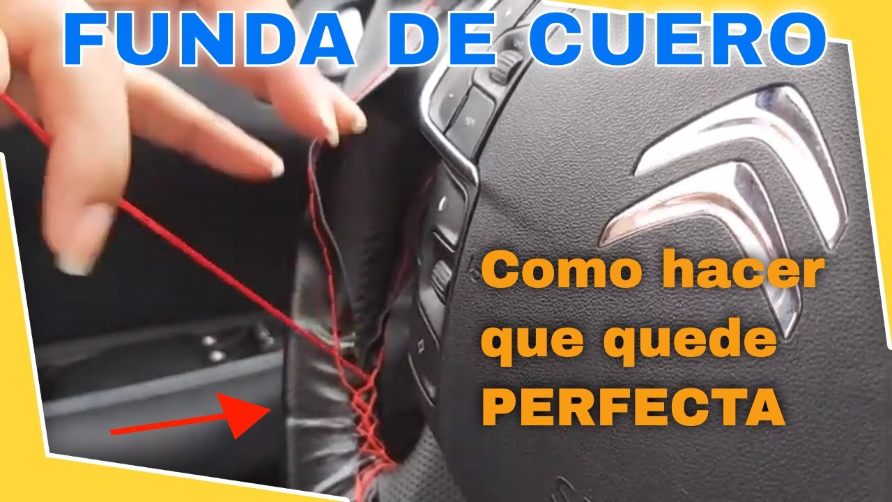como hacer un volante de coche