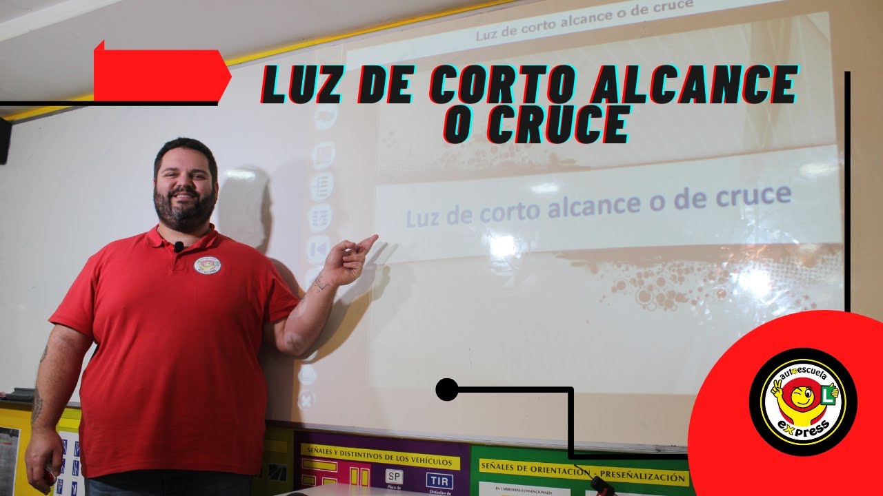 con las luces de corto alcance está permitido hacer ráfagas