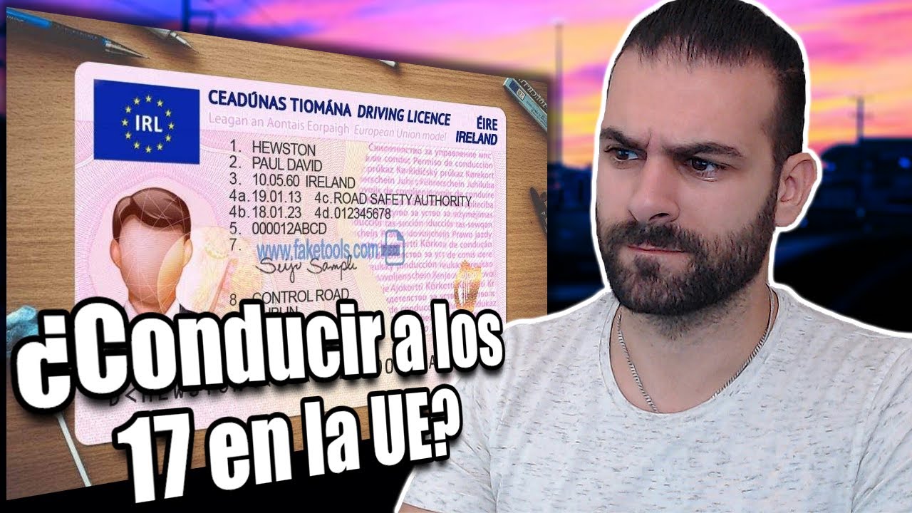 conducir a los 17 en españa