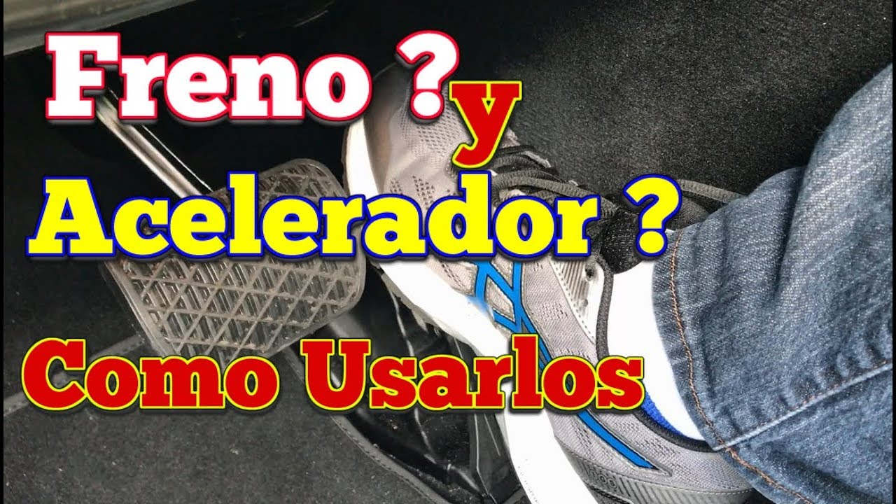 cual es el acelerador del coche