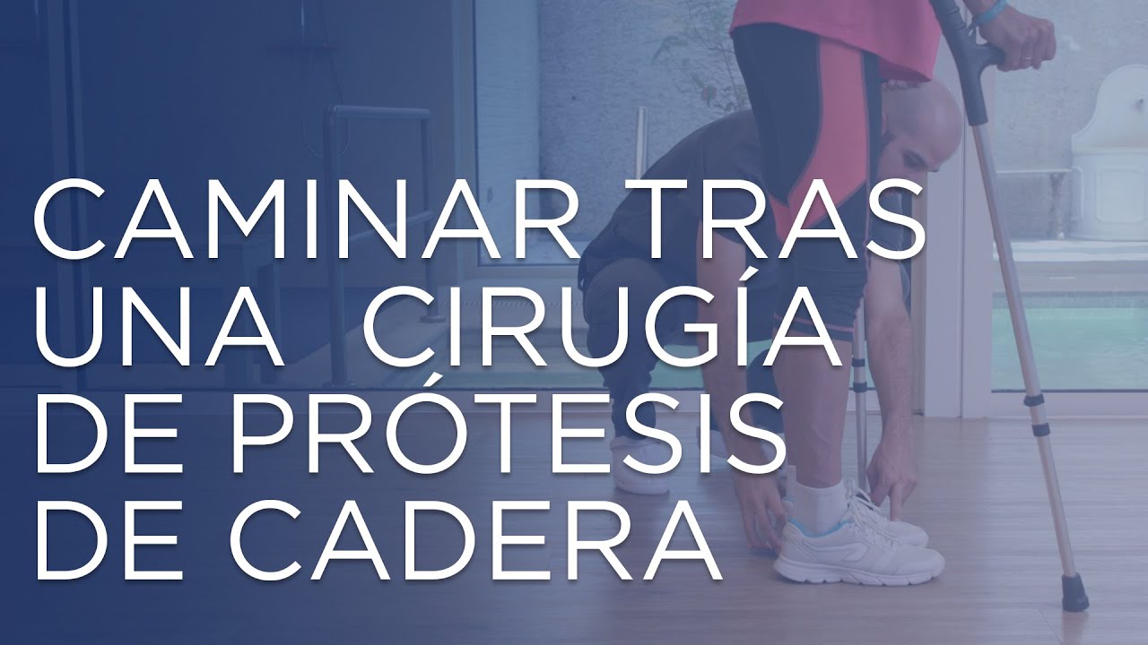 cuando dejar las muletas despues de una operacion de cadera