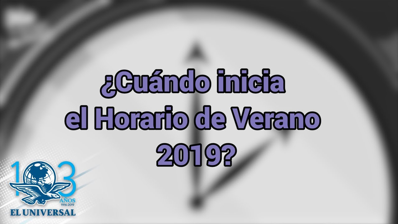cuando pasamos al horario de verano