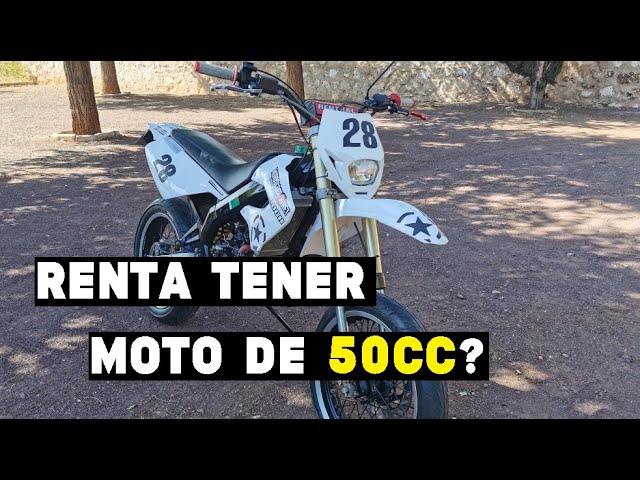 cuanto corre una moto de 50cc