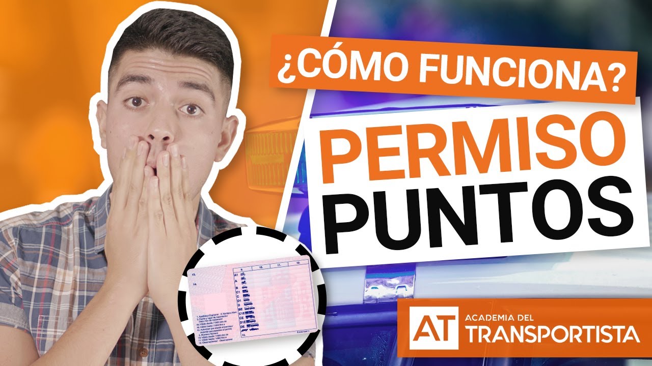cuantos puntos tiene un conductor profesional