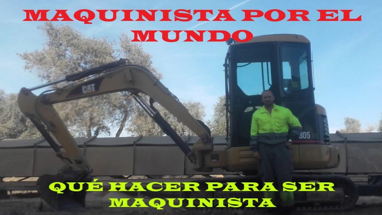 curso de operador de maquinaria pesada en españa