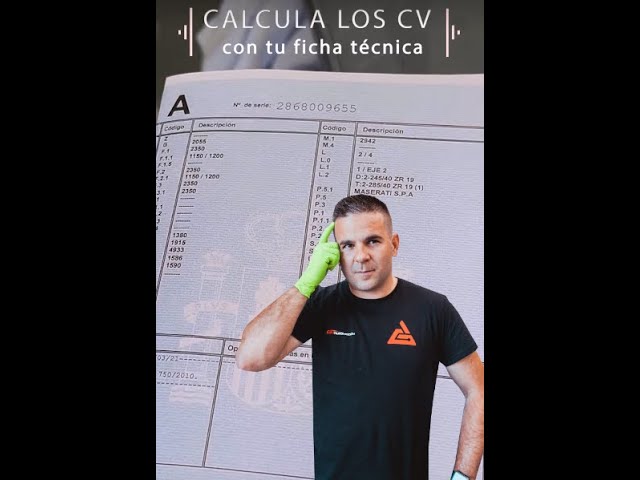 donde pone los caballos del coche en la ficha técnica