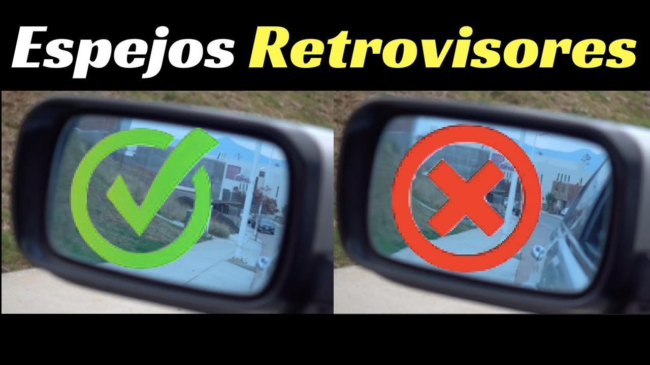 el reglaje del espejo retrovisor exterior izquierdo será correcto