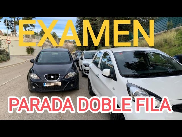 en doble fila que está prohibido