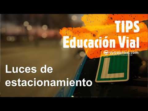 la luz de estacionamiento debe utilizarse