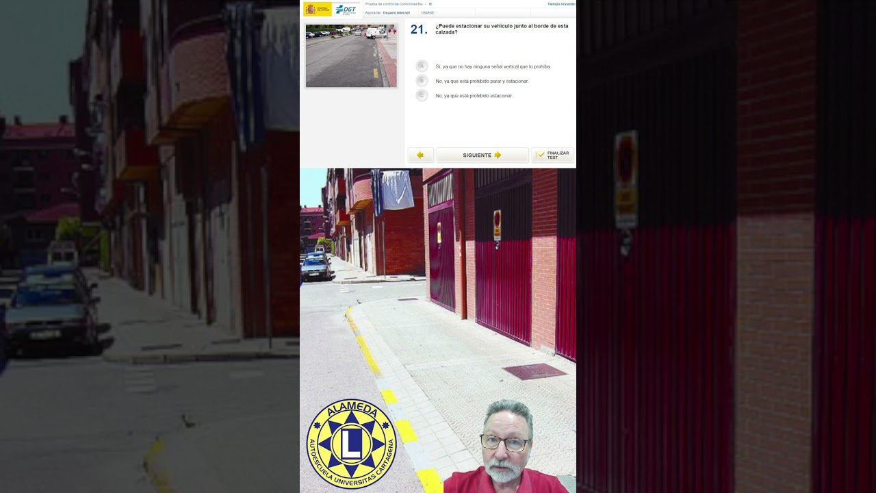 la marca vial amarilla discontinua qué prohíbe