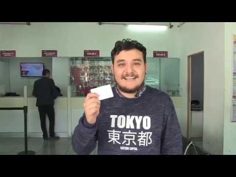 lugar de expedicion del carnet de conducir