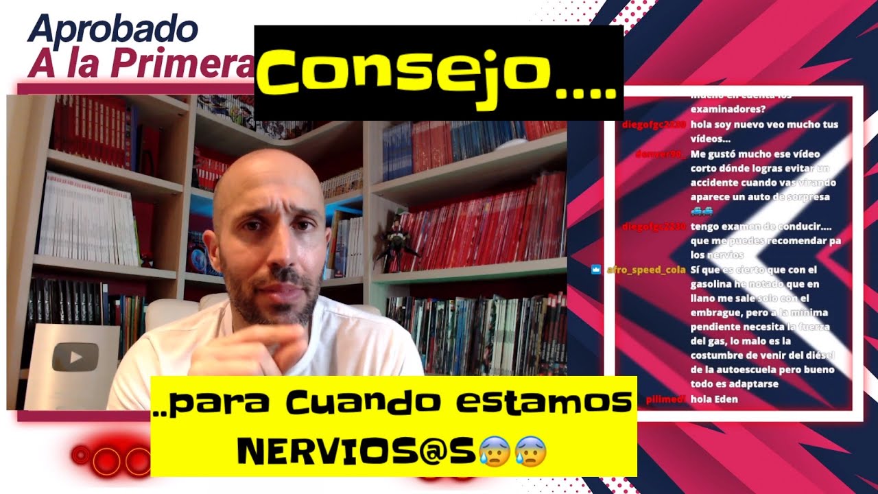 me bloqueo en el examen de conducir