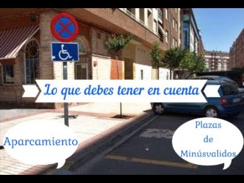 normativa plazas de aparcamiento para minusválidos