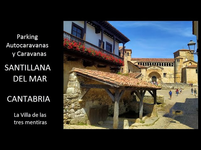 parking turismos gratuito santillana del mar