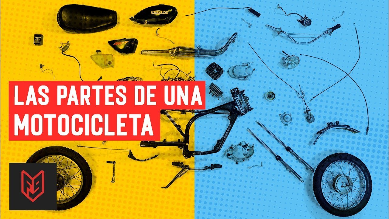 partes de un motor de motocicleta