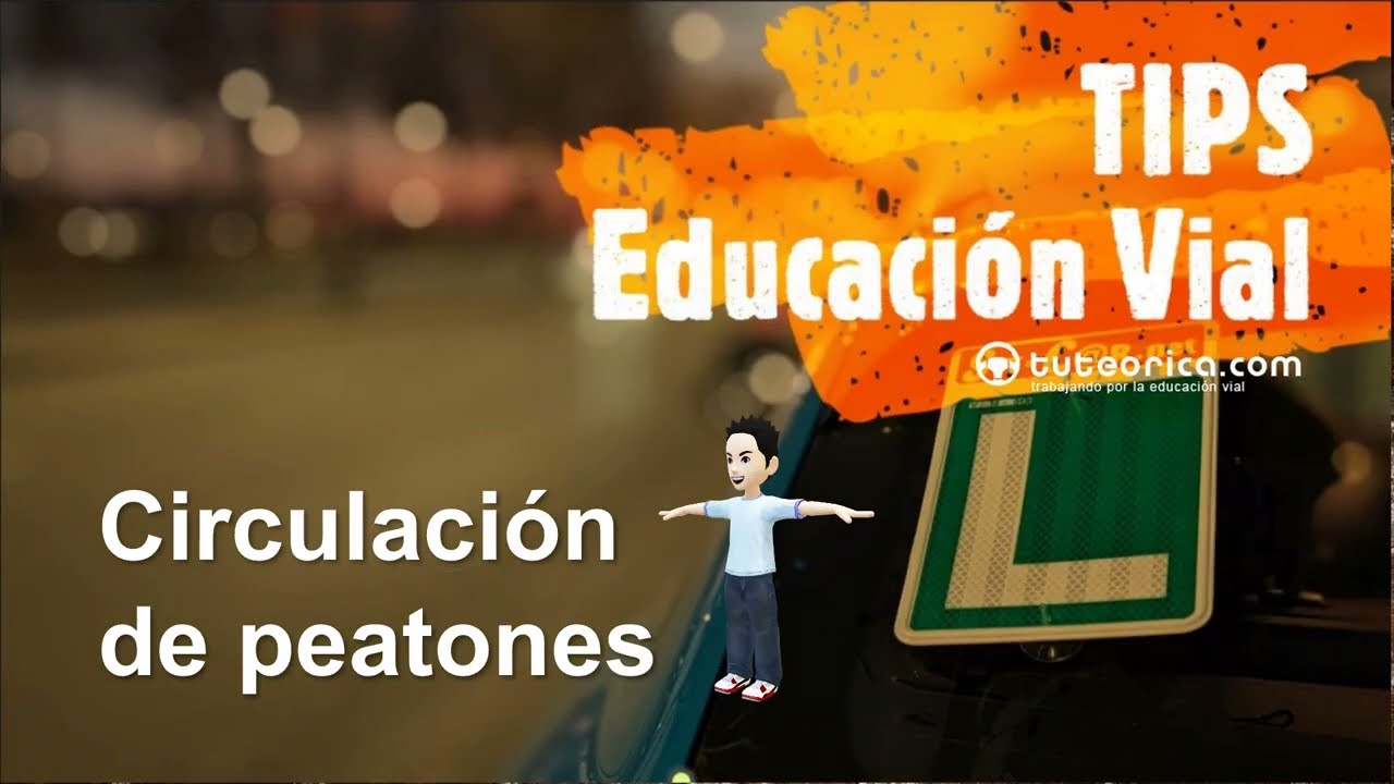 por donde deben circular los peatones