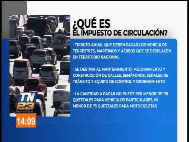 que es el impuesto de circulacion