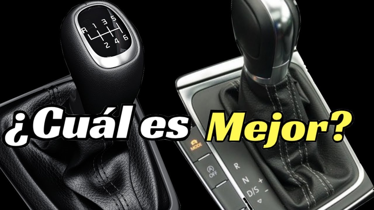 que es mejor coche automatico o manual