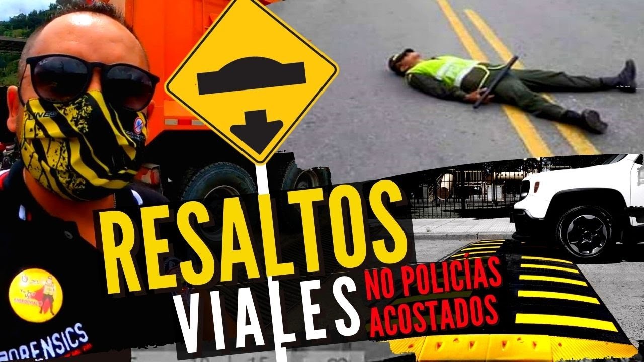 que es un resalto en la via