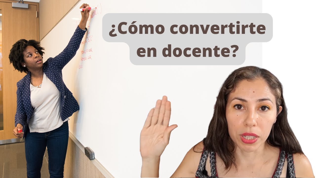 que se necesita para ser profesor