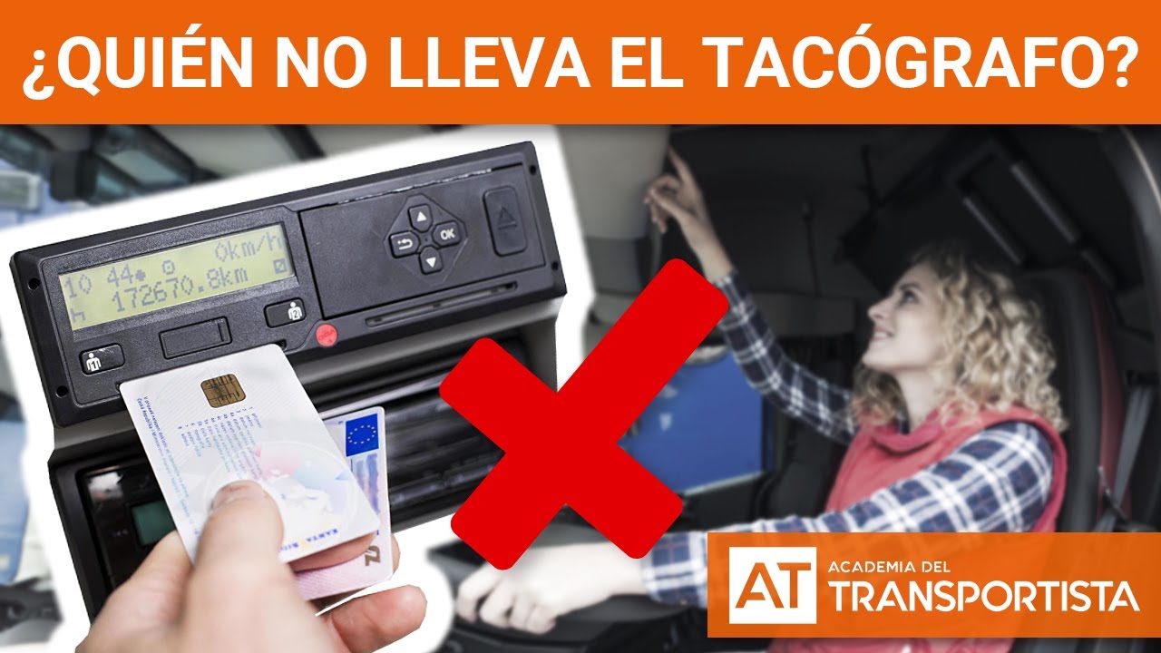 qué vehículos están exentos del uso de tacógrafo