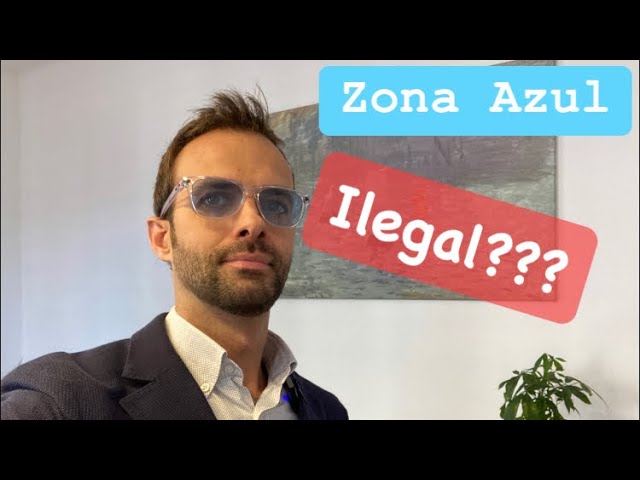 se puede aparcar en zona azul