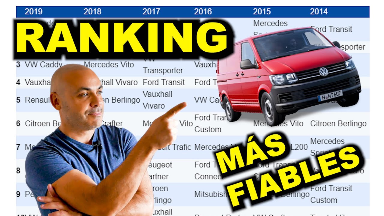 una furgoneta con una antigüedad de más de 10 años