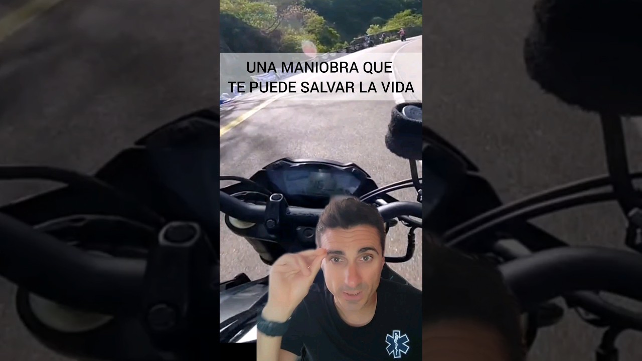 una motocicleta puede disponer de señal de emergencia