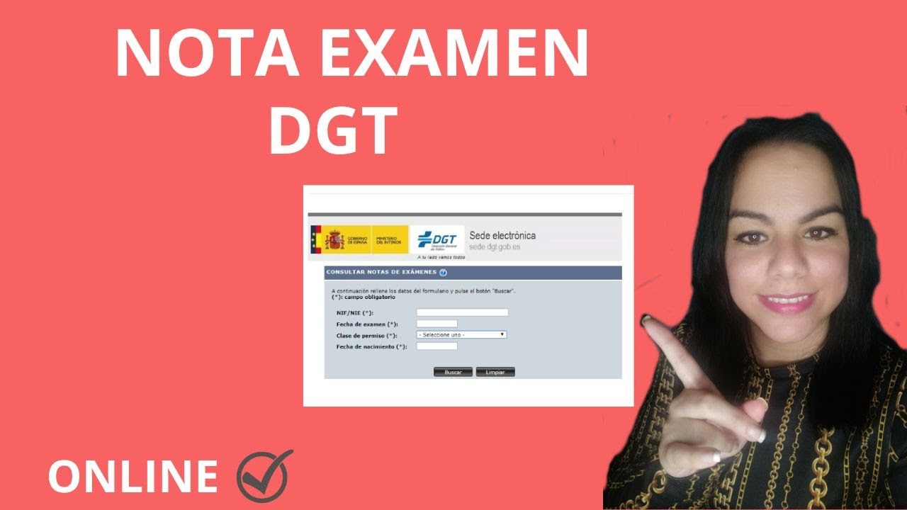 www trafico es resultados de examenes