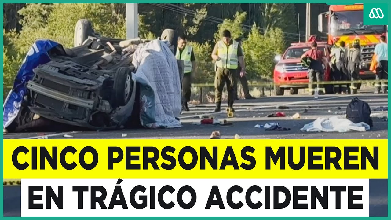 accidente en la a 5 hoy